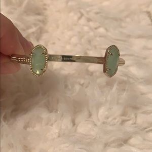 KENDRA SCOTT TEAL BANGLE